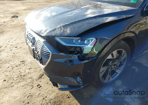 2021 Audi E-Tron Premium Plus Quattro from USA, damaged, VIN WA1LABGE0MB010040